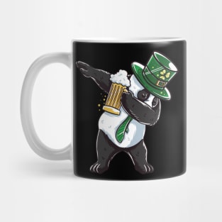 Funny St Patricks day Panda shirt - perfect outfit Mug